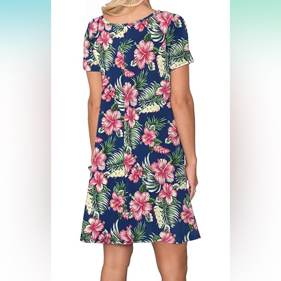 Women’s Summer T-Shirt Dress - Picture 2 of 8